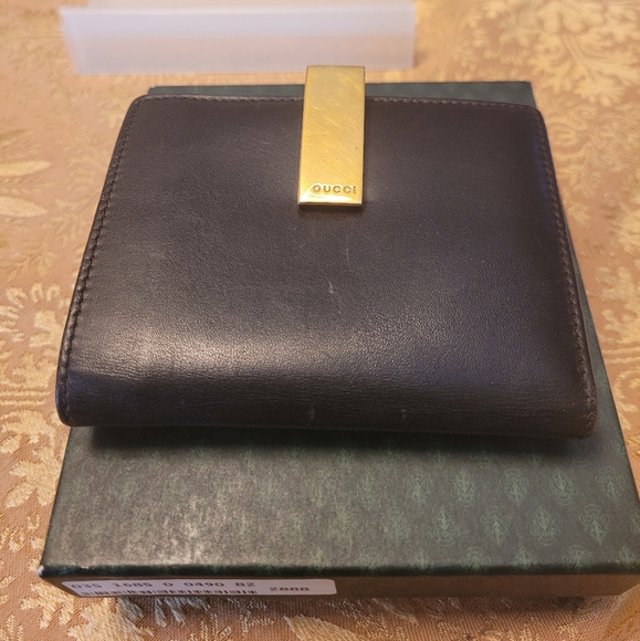 GUCCI BLACK WALLET - Picture 4 of 10